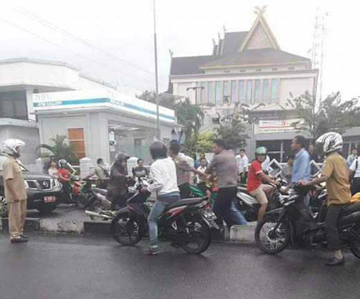 Polisi Benarkan Penangkapan Pelaku Bom Molotov di BRK Tembilahan